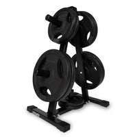 VirtuFit Halterschijf Opbergrek + Gietijzeren Halterschijf - 150 kg