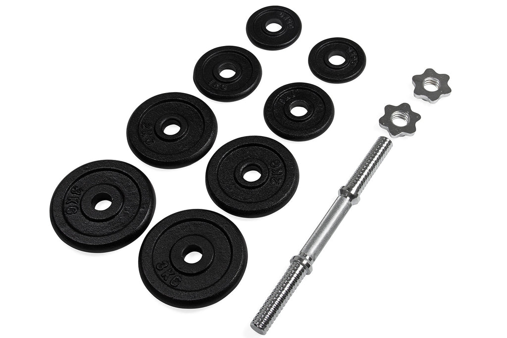 VirtuFit Verstelbare Dumbbellset Pro - Halterset - Gietijzer - 1 x 15 kg