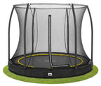 Salta Comfort Edition Ground Trampoline met Veiligheidsnet - 251 cm - Zwart