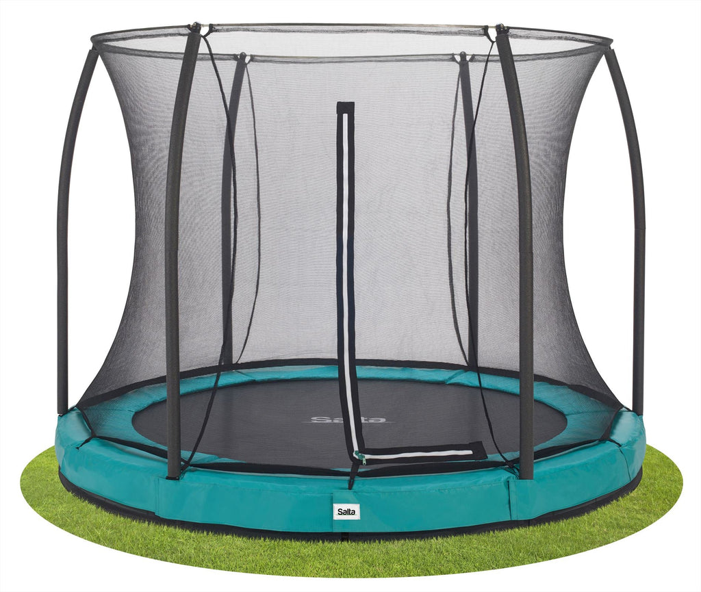 Salta Comfort Edition Ground Trampoline met Veiligheidsnet - 305 cm - Groen