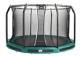 Salta Premium Ground Trampoline met Veiligheidsnet - 396 cm - Groen