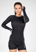 Gorilla Wear Selah Seamless Long Sleeve - Zwart