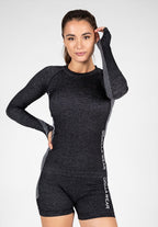 Gorilla Wear Selah Seamless Long Sleeve - Zwart