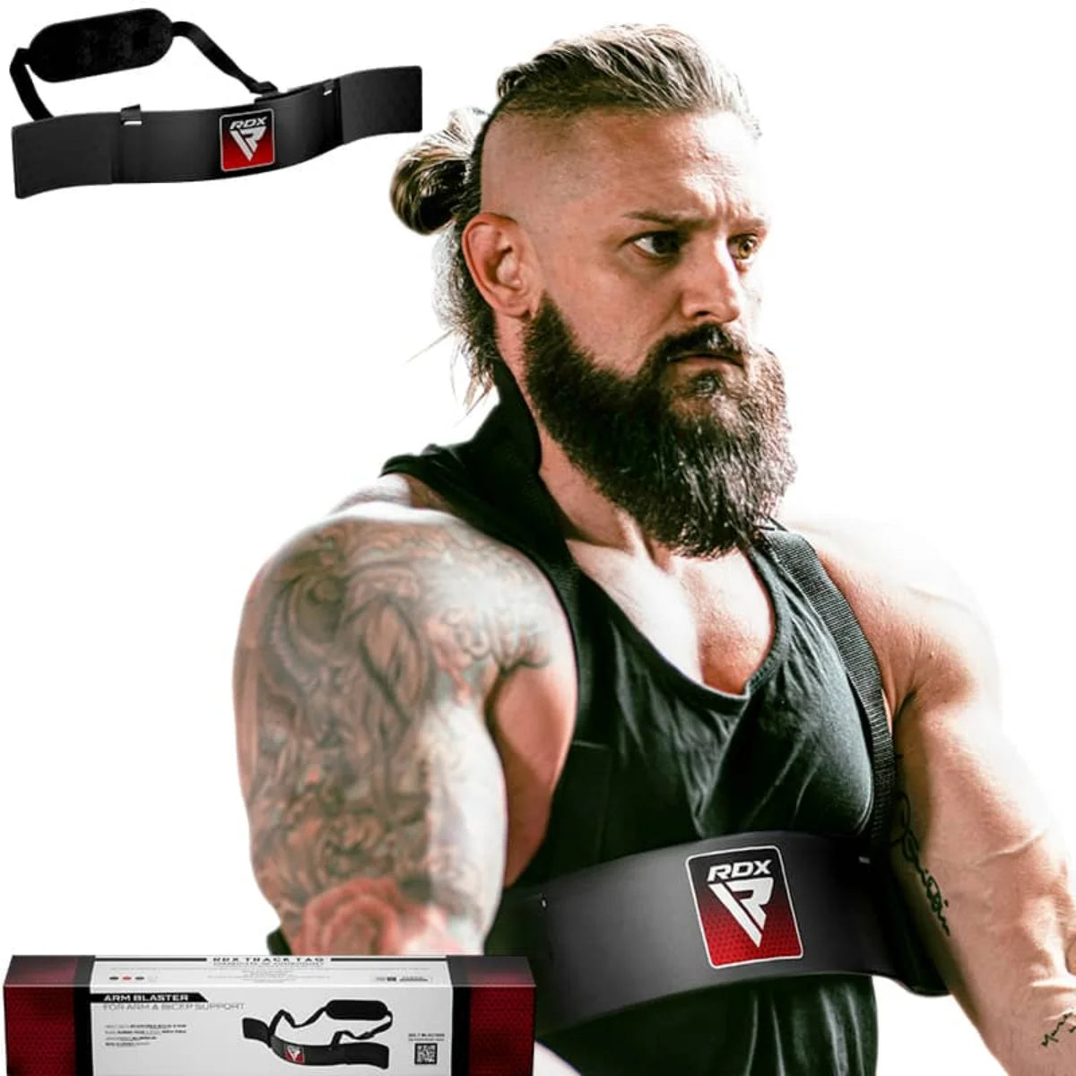 RDX Sports T2 Arm Blaster - Bicep Trainer - Zwart