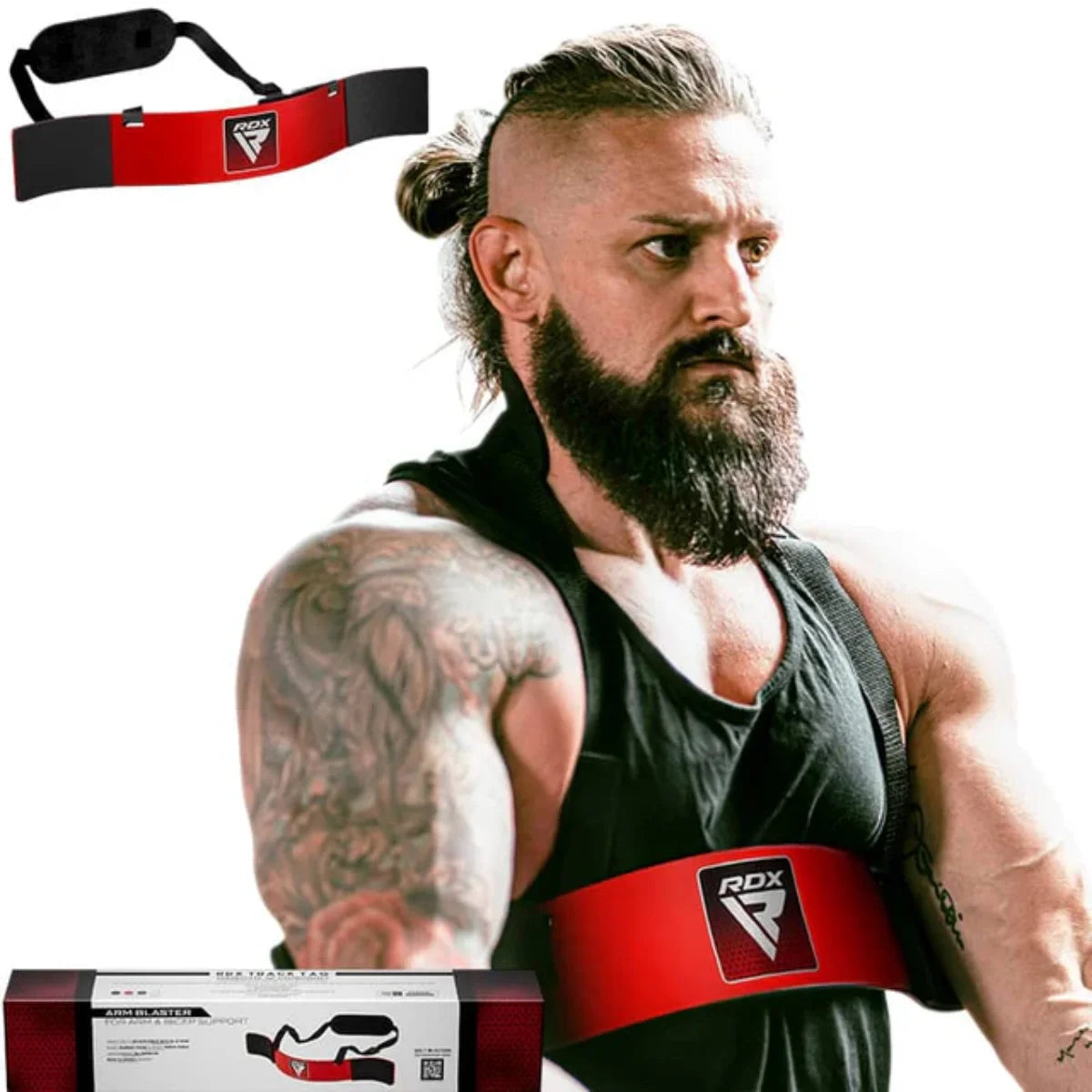 RDX Sports T2 Arm Blaster - Bicep Trainer - Rood