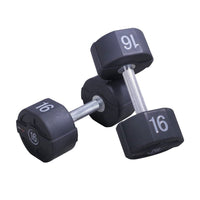 Lifemaxx Ronde PU Dumbbell Set - 2 x 48 kg