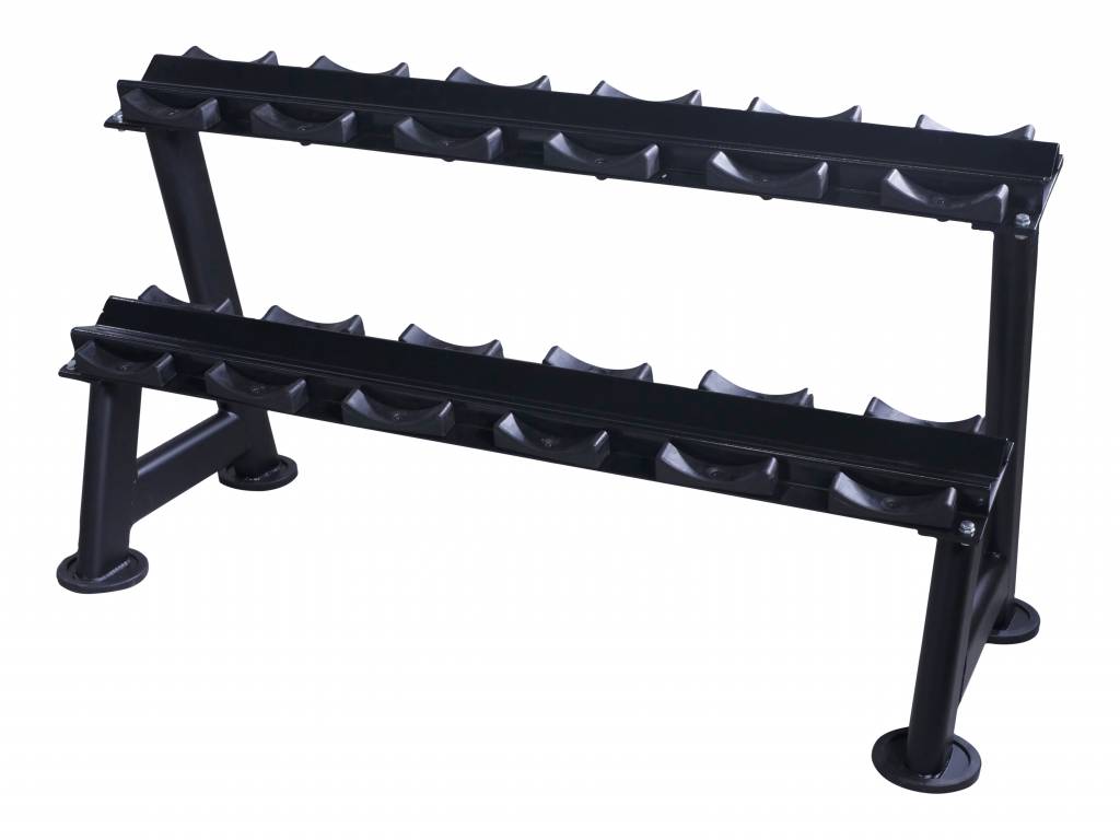 Lifemaxx LMX Dumbbellrack 16 Sets - Zwart