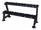 Lifemaxx LMX Dumbbellrack 18 Sets - Zwart