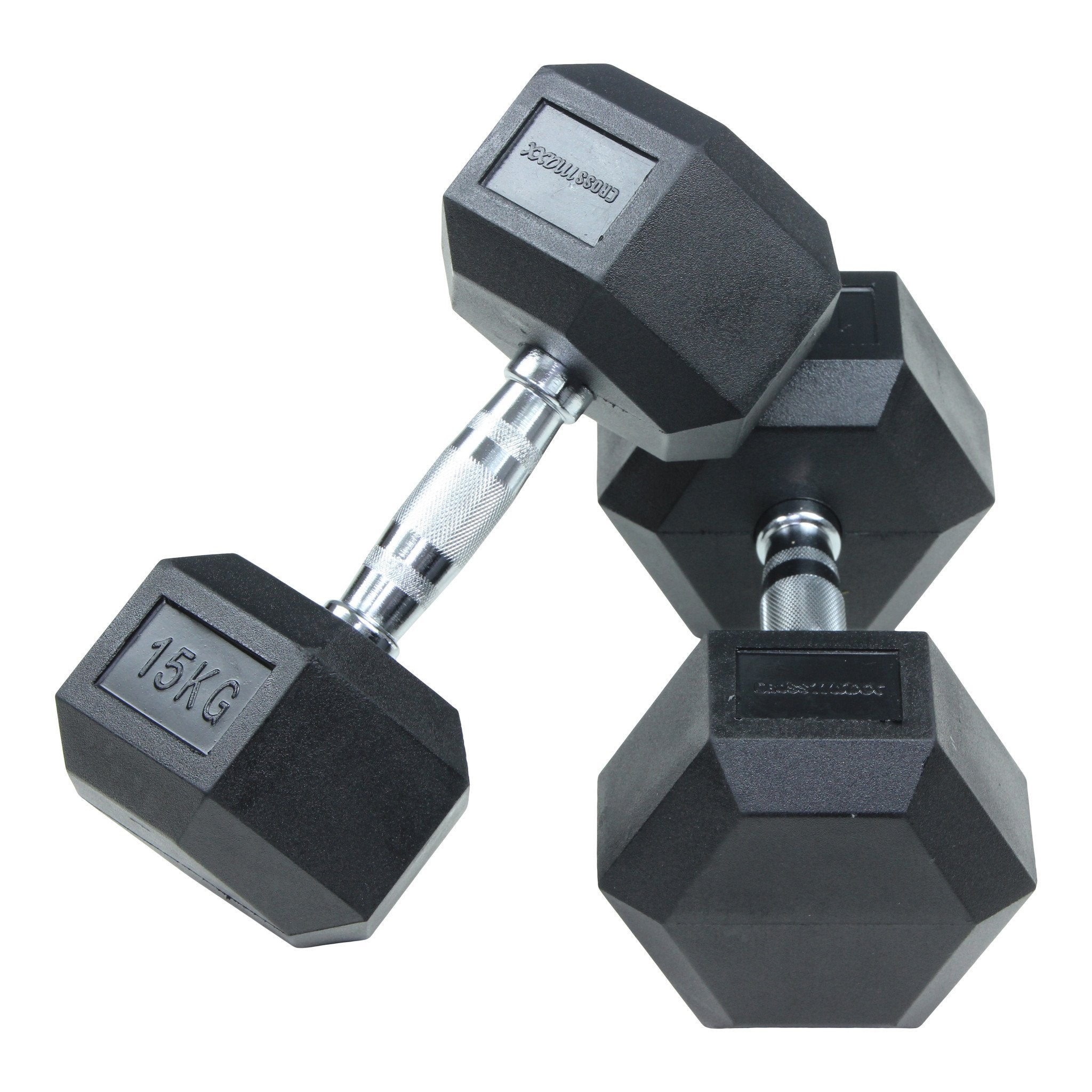 Lifemaxx Crossmaxx Hexa Dumbbell Set - 2 x 27,5 kg