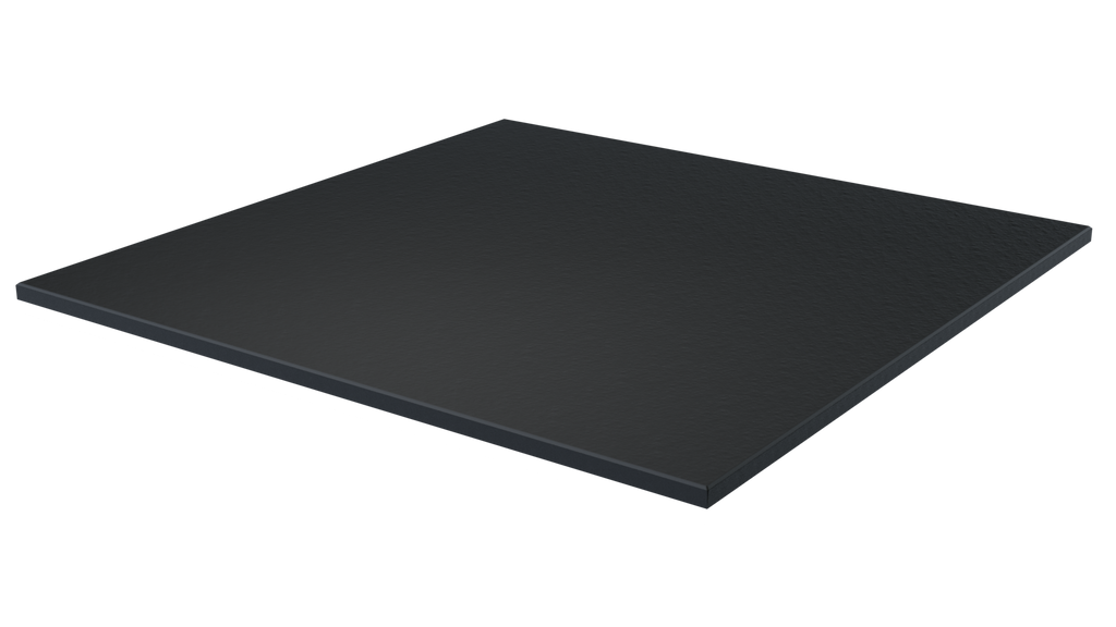Flow Fitness Rubberen Tegel met Waterdichte SBR-laag - 100 x 100 x 2 cm - per 60 stuks