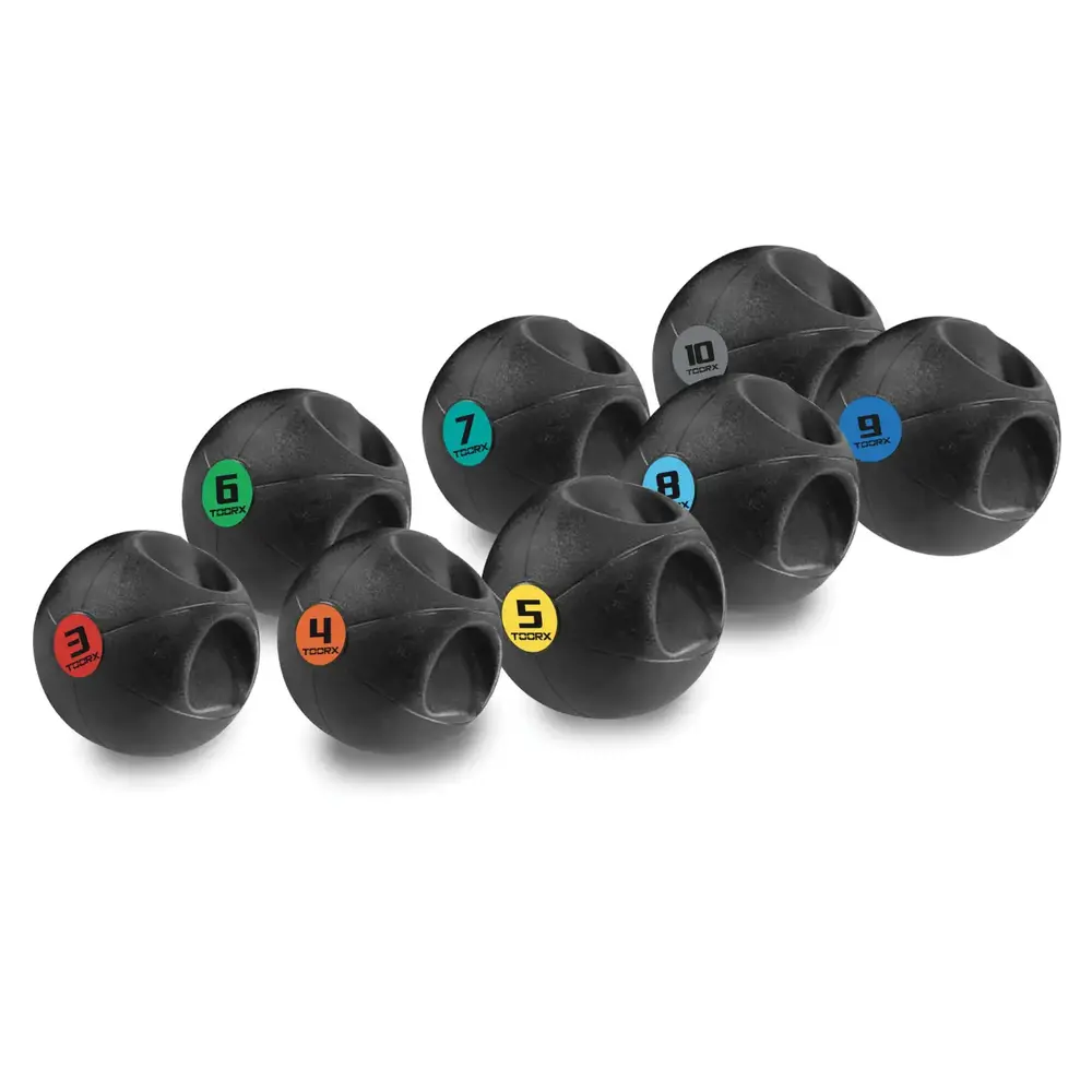 Toorx Fitness Medicijnbal met Handvat - 4 kg