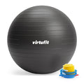 VirtuFit Anti-Burst Fitnessbal Pro - Gymbal - Swiss Ball - met Pomp - Zwart - 85 cm