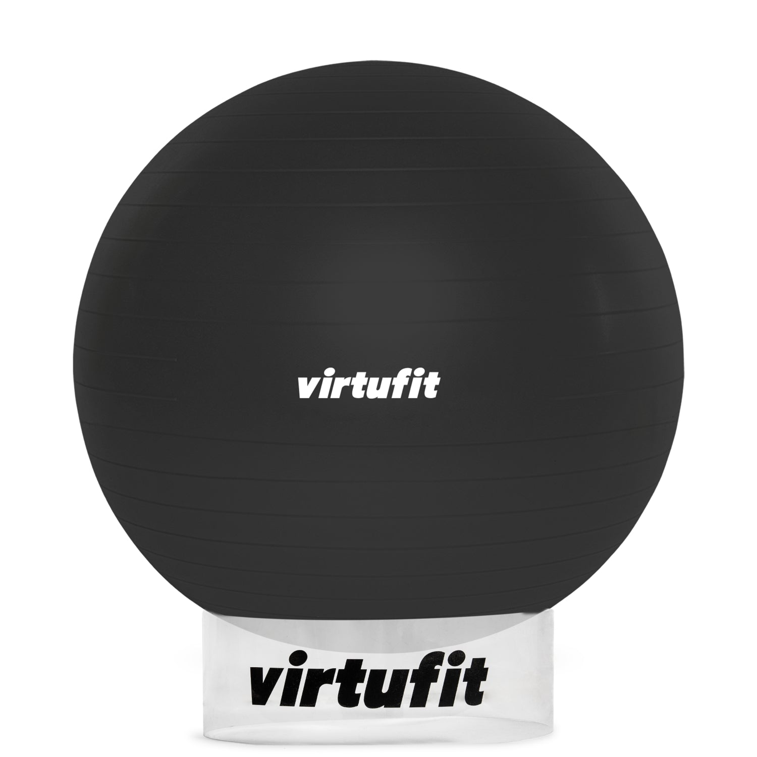 VirtuFit Anti-Burst Fitnessbal Pro met Balhouder - Grijs - 75 cm