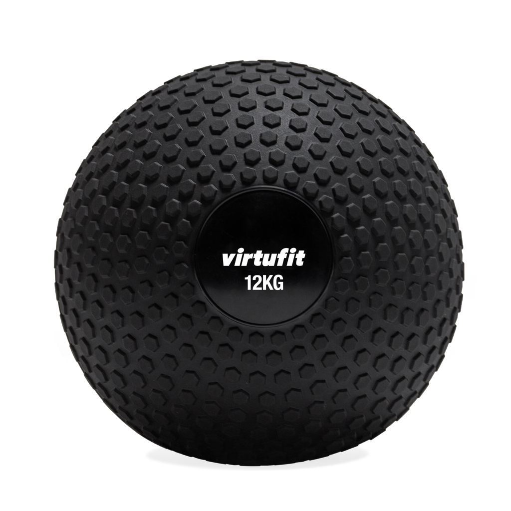 VirtuFit Slam Ball – Fitness Bal – 12 kg – Zwart