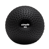 VirtuFit Slam Ball – Fitness Bal – 9 kg – Zwart