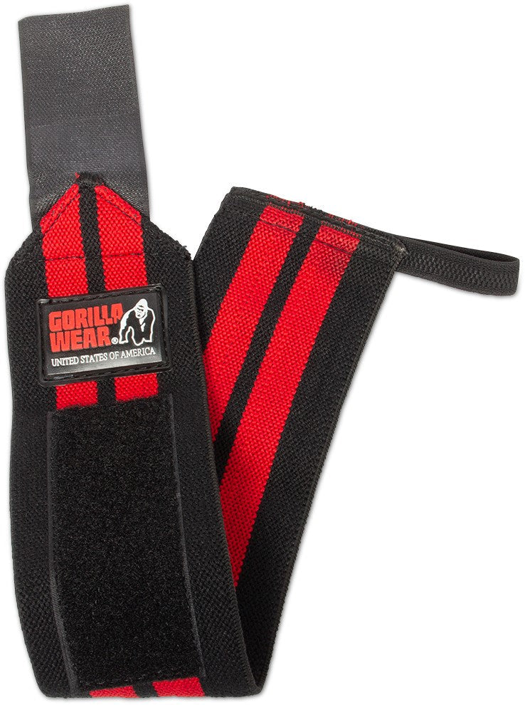 Gorilla Wear Wrist Wraps Pro - Zwart/Rood