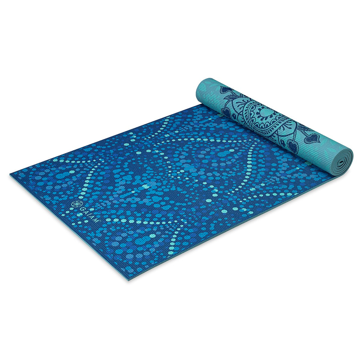 Gaiam Reversible Yoga Mat - 6 mm - Mystic Sky