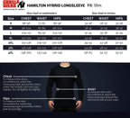 Gorilla Wear Hamilton Hybrid Long Sleeve - Zwart