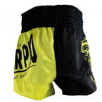 Super Pro Kids (Thai) Boxing Shorts Gorilla - Zwart/Geel