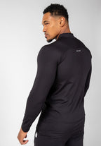 Gorilla Wear Hamilton Hybrid Long Sleeve - Zwart