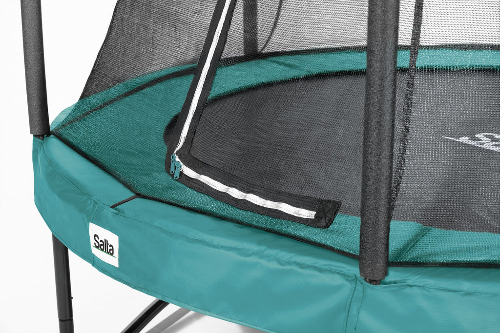 Salta Comfort Edition Trampoline met Veiligheidsnet - 251 cm - Groen