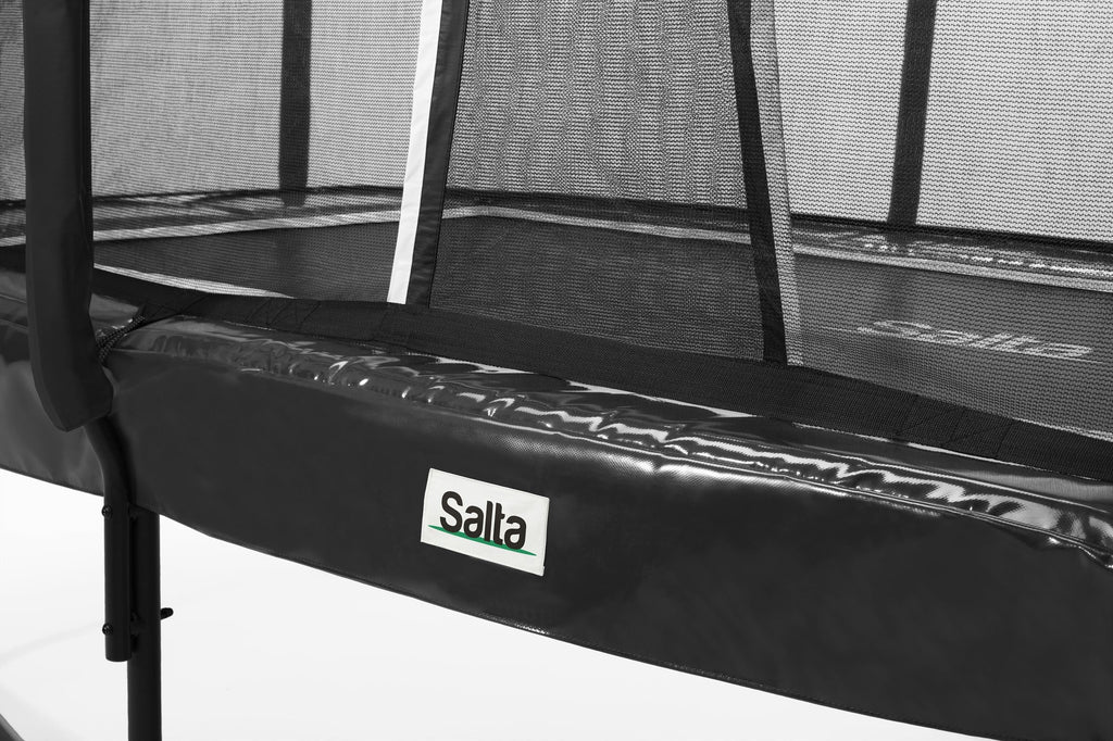 Salta First Class Trampoline met Veiligheidsnet - 366 x 214 cm - Zwart