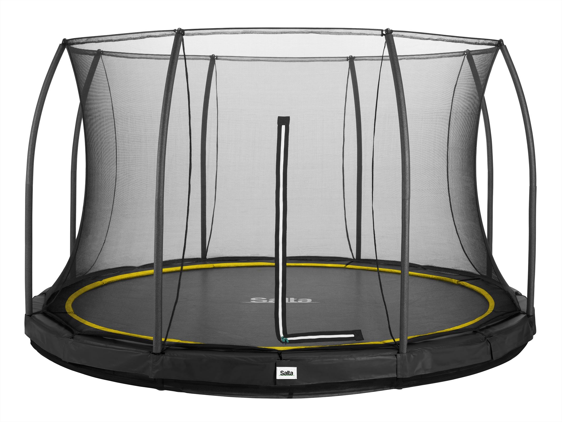 Salta Comfort Edition Ground Trampoline met Veiligheidsnet - 427 cm - Zwart