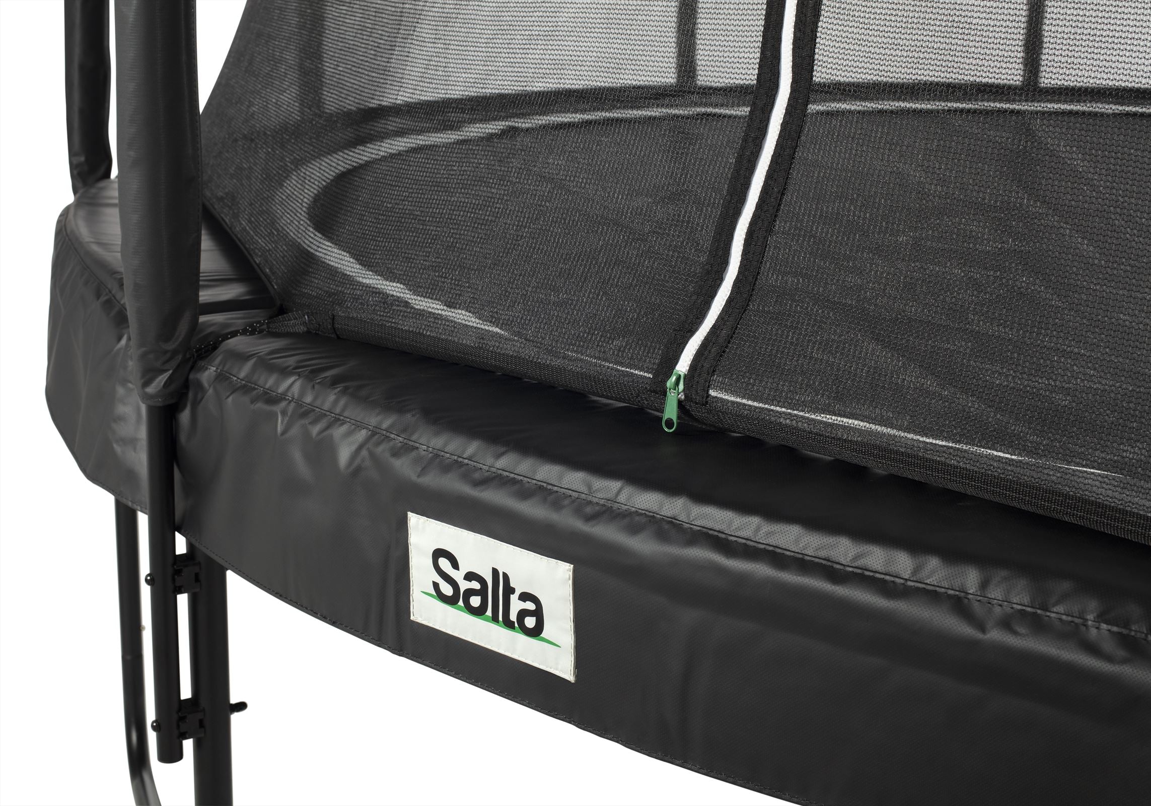 Salta Premium Edition Trampoline met Veiligheidsnet - Zwart - 251 cm