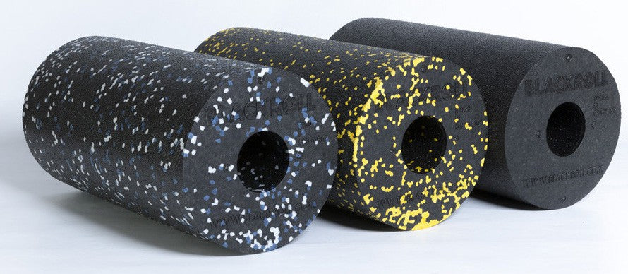 Blackroll Standard Foam Roller - 30 cm - Zwart/Geel
