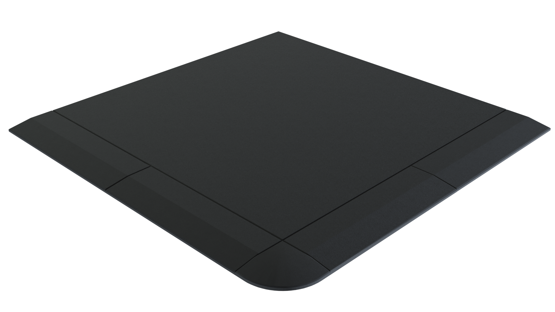 Flow Fitness Rubberen Tegel - 100 x 100 x 2 cm - per 60 stuks