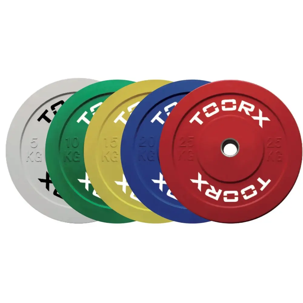 Toorx Fitness Bumper Plate - Olympische Halterschijf - 5 kg