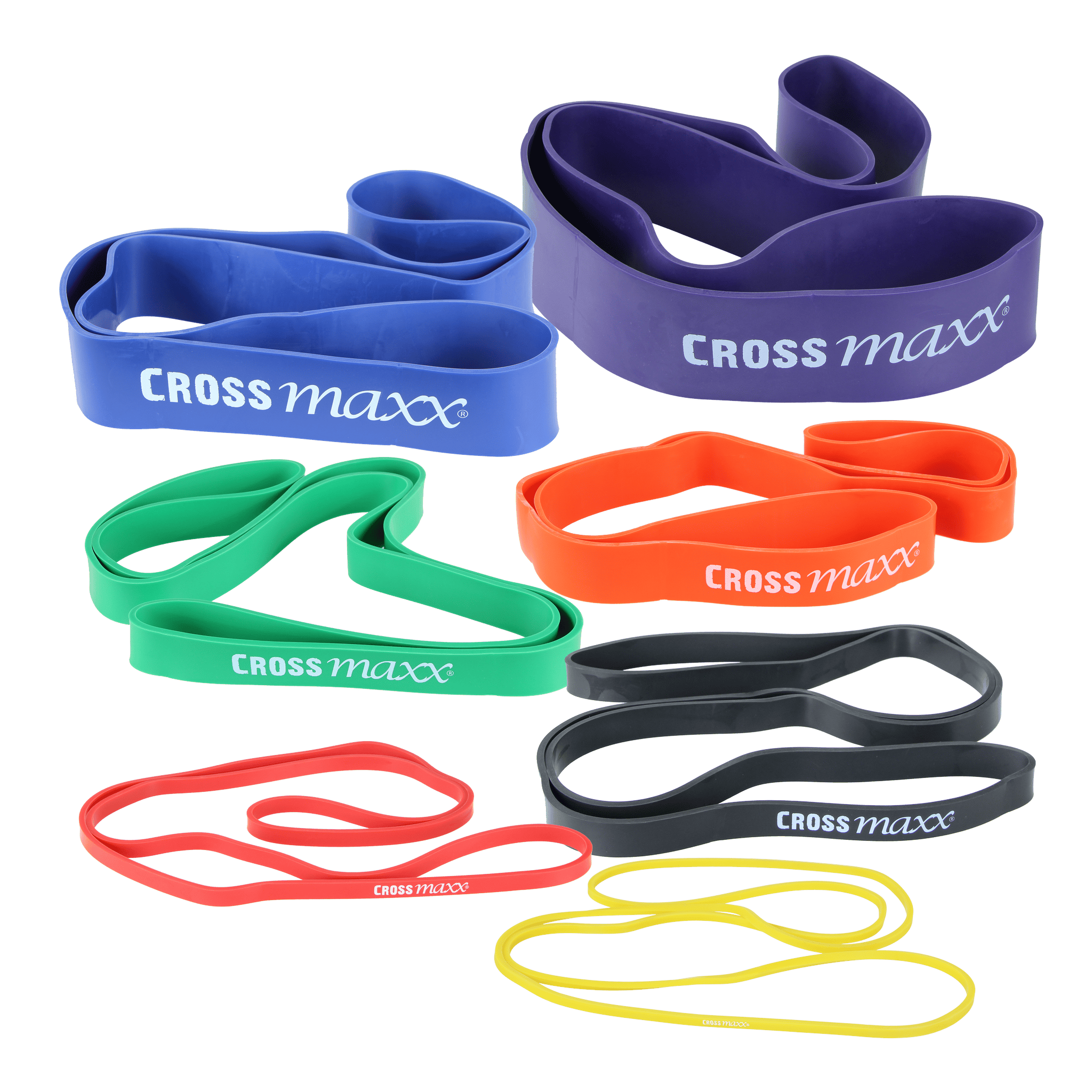Lifemaxx Crossmaxx Resistance Band - Paars - Extra Sterk