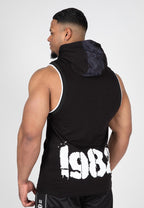 Gorilla Wear Loretto Hooded Tank Top - Zwart