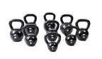 Muscle Power Gietijzeren Kettlebell - Zwart - 20 kg