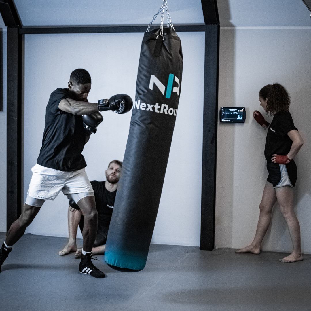 NextRound Smart Boxing Bag Inclusief Tablet Interface
