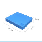 Orange Gym Balance Pad - Antraciet