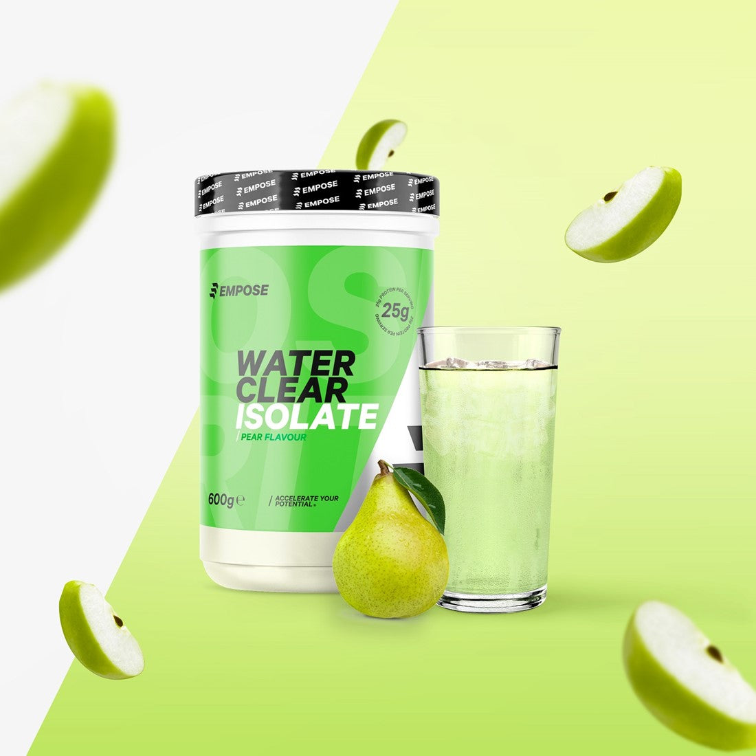 Empose Nutrition Water Clear Isolate - Eiwit Poeder - Protein Combi-Deal - Pear / Pear