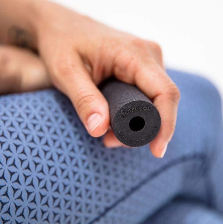 Blackroll Micro Foam Roller - 6 cm - Zwart