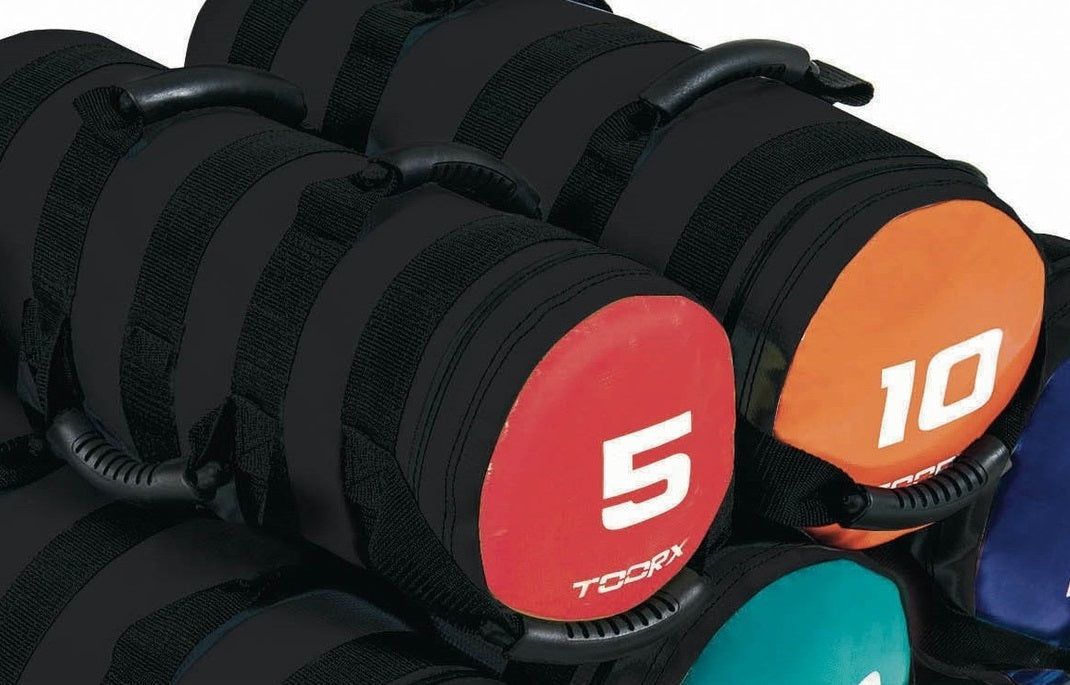 Toorx Powerbag met 6 Hendels - Oranje - 10 kg