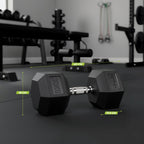 VirtuFit Hexa Dumbbell Pro Set - 2 x 30 kg