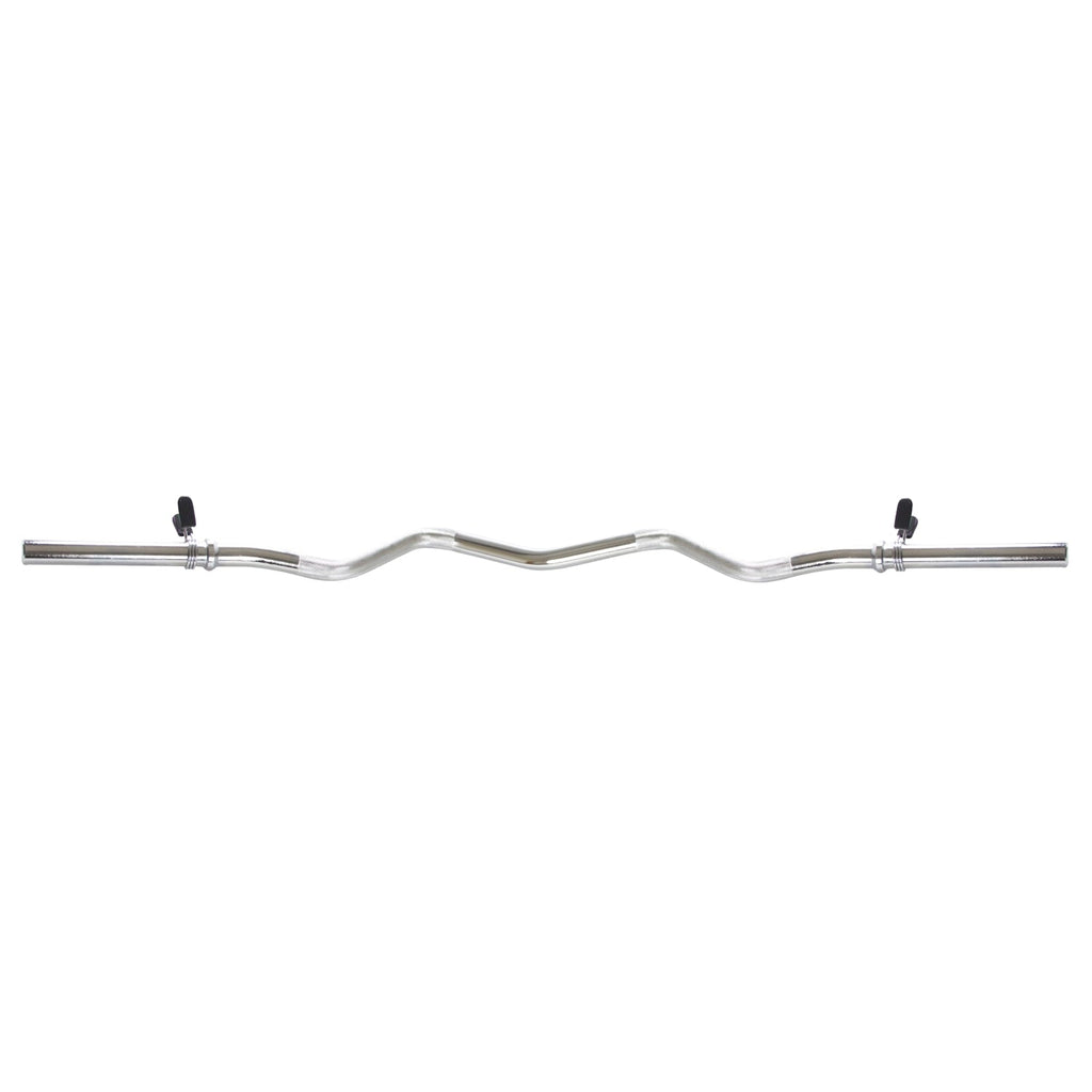 VirtuFit Gietijzeren Halterset - EZ Curlstang - Veerclip - 30 mm - 43 kg