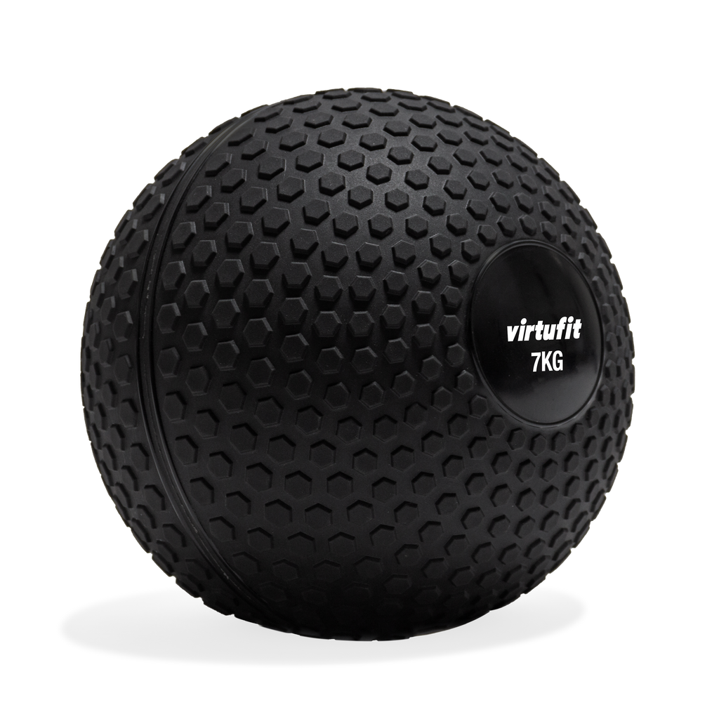 VirtuFit Slam Ball – Fitness Bal – 7 kg – Zwart