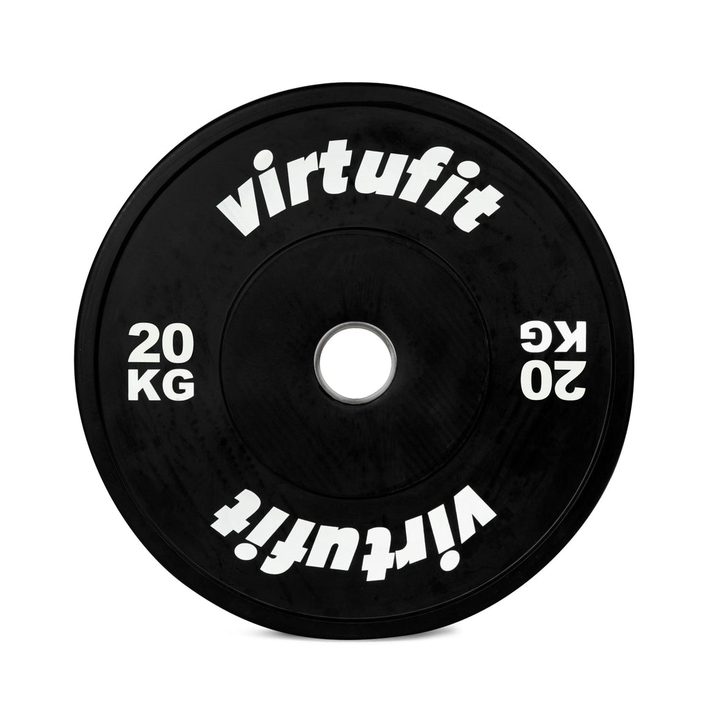 VirtuFit Olympische Bumper Plate Halterset - 120 kg