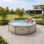 VirtuFit Rond Zwembad - Ø305 x 76 cm - Beige