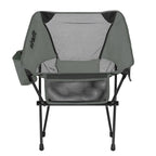 VirtuFit Camping Stoel Compact - Strandstoel  - Grijs - Tweedekans