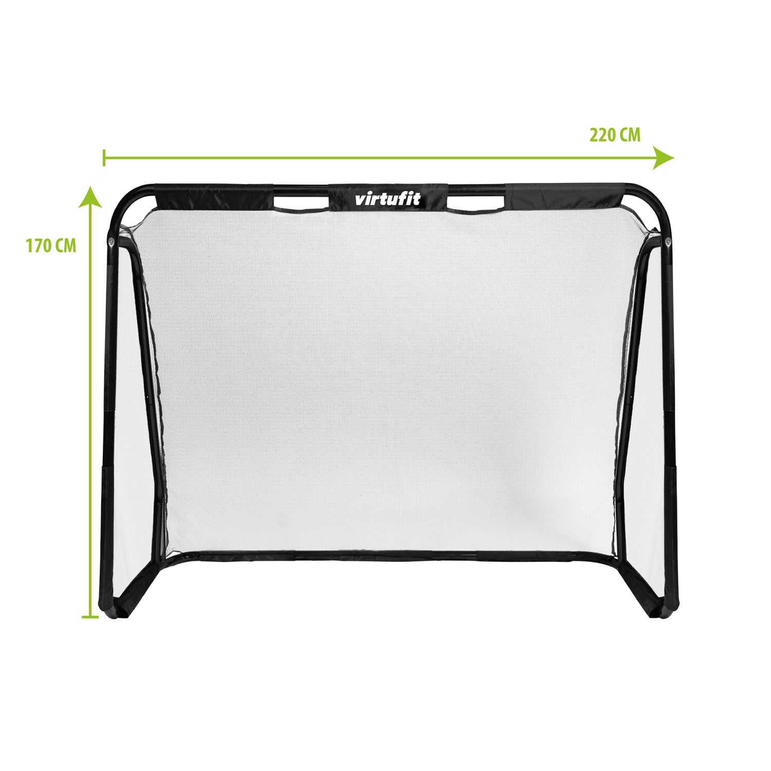 VirtuFit Voetbaldoel Pro met Doelwand - Voetbal Goal - 220 x 170 cm