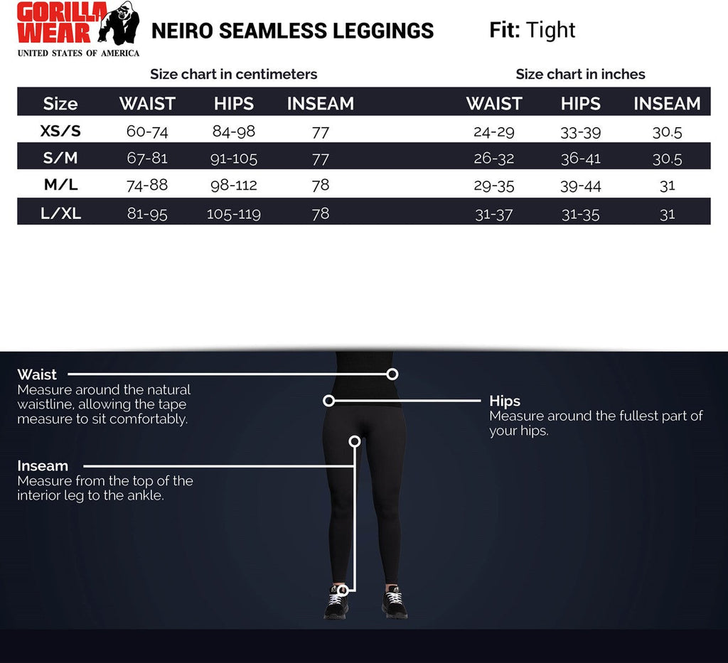 Gorilla Wear Neiro Seamless Legging - Legergroen