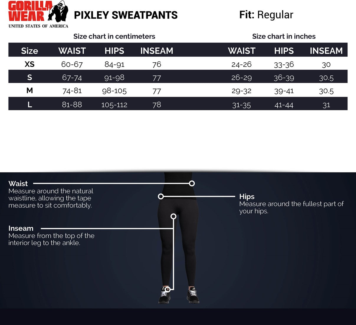 Gorilla Wear Pixley Joggingbroek - Grijs