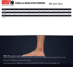 Gorilla Wear Gym Hybrids Sportschoenen - Wit/Wit