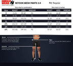 Gorilla Wear Reydon Mesh Trainingsbroek 2.0 - Zwart